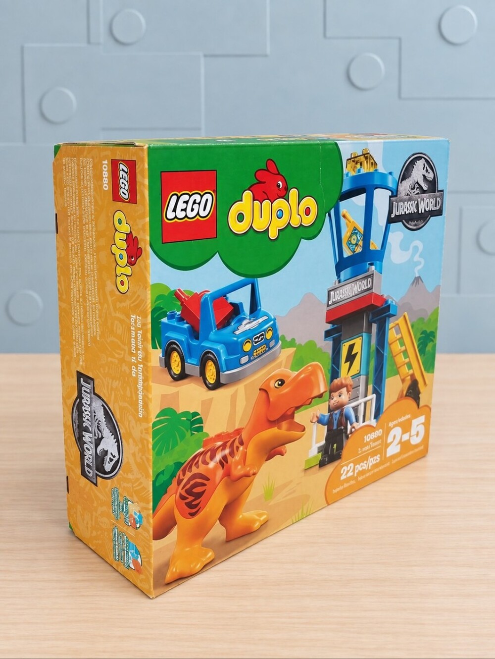 LEGO DUPLO Jurassic World T. Rex Tower Dinosaur Set 10880 NEW - BOX CREASED